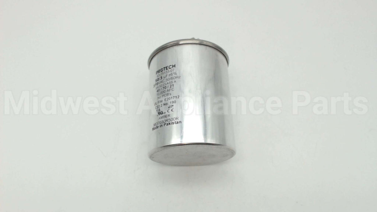 43-25133-07 Rheem-Ruud Dual Capac 50/3 Mfd 370V Round