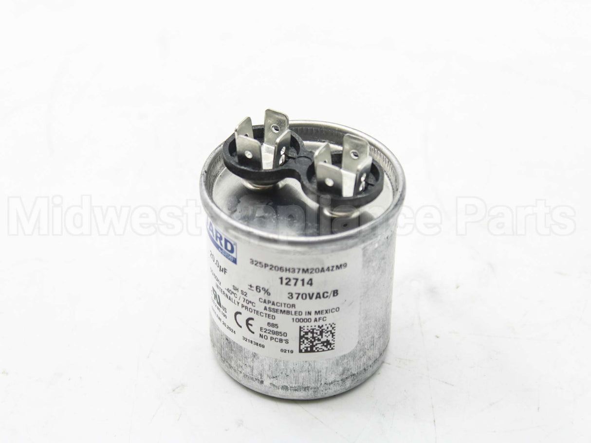 43-25136-09 Rheem-Ruud 20Mfd 370V Round Run Capacitor
