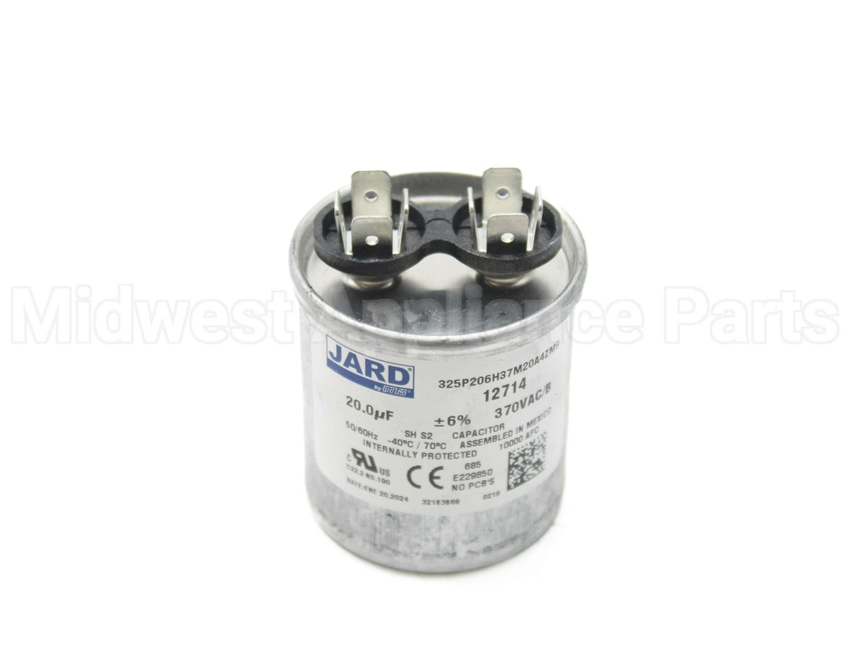 43-25136-09 Rheem-Ruud 20Mfd 370V Round Run Capacitor