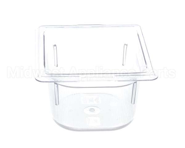 43581 Silver King Pan 1/6 Size 4 In Deep Plastic