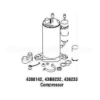 4388232 Whirlpool Compressor