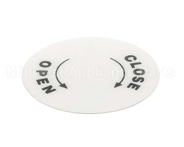 4400518 Univex Label, Open/Close Bc18