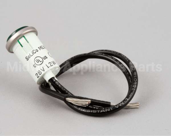 4402 Nieco Light, Indicator, Green 28V