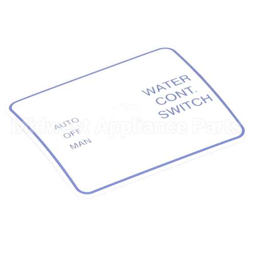 44030 Compatible Henny Penny Decal, Water Control, Hcw, Kfc