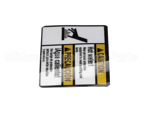 45164 Power Soak Systems Label Caution Hot Water