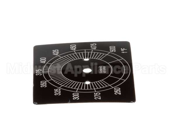 4516966 Garland Dial Scale 250-500F