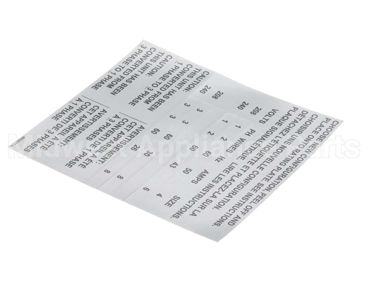 4533009 Garland Kit, Elec Phase Convert Full S