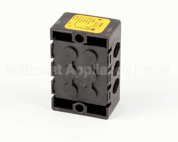 4622 Nieco Terminal Block, 3 Pole, 90 Amp, 600V