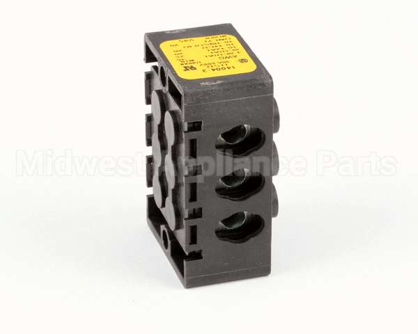 4622 Nieco Terminal Block, 3 Pole, 90 Amp, 600V