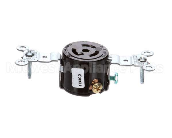 46603200 Apw Wyott Receptacle, Twistlock, 15A/125