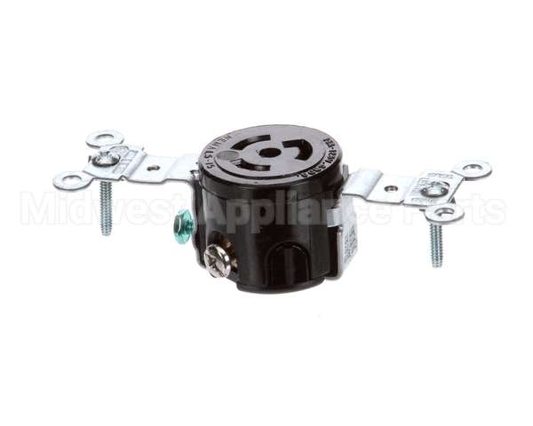 46603200 Apw Wyott Receptacle, Twistlock, 15A/125