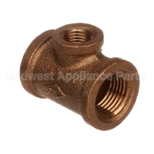 4730-002-22-56 Jackson Tee, 1/2 Fnpt X 1/2 Fnpt 1/4 Fnpt