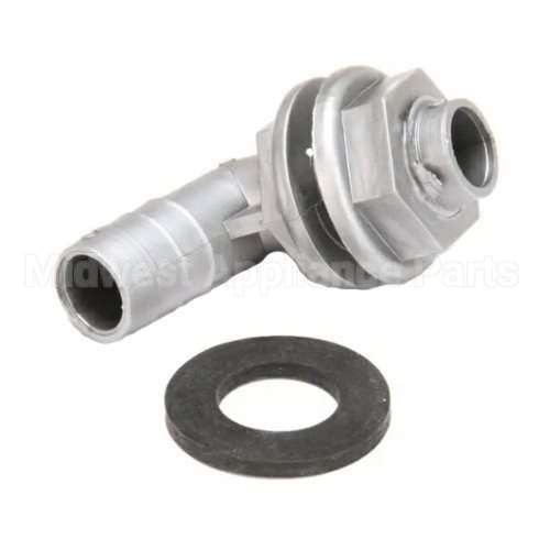 4730-011-45-21 Compatible Jackson Fitting Bulkhead Elbow 45Deg. 1/2 N