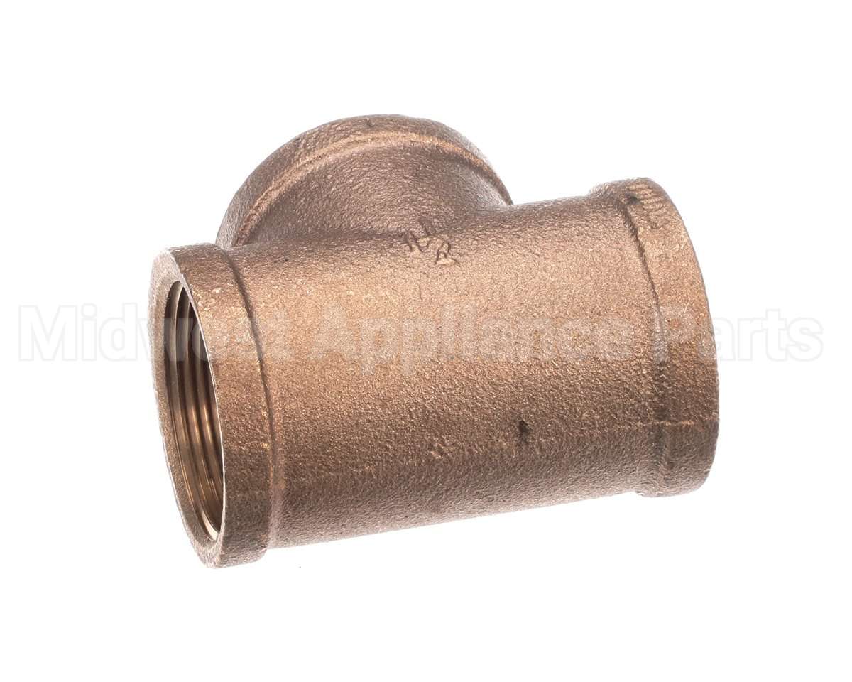 4730-011-69-93 Jackson Tee, 1 1/2 Brass