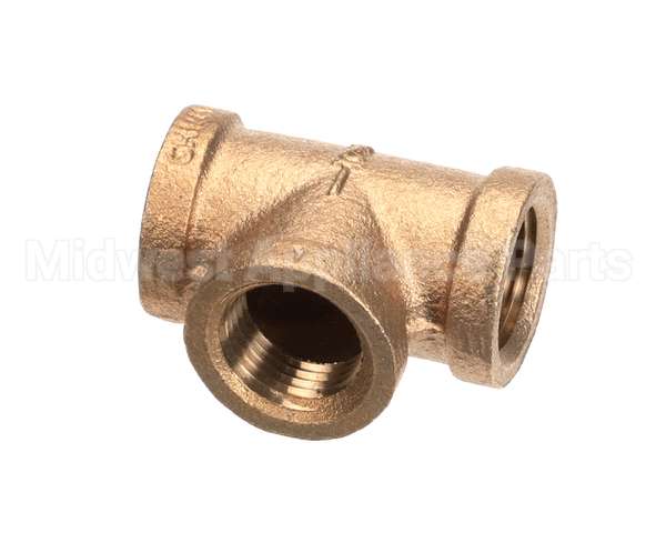 4730-211-27-00 Jackson Tee, 1/2 Brass