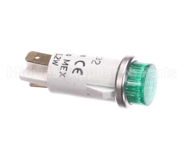 4753-8 Crown Steam Pilot Light Green 24V