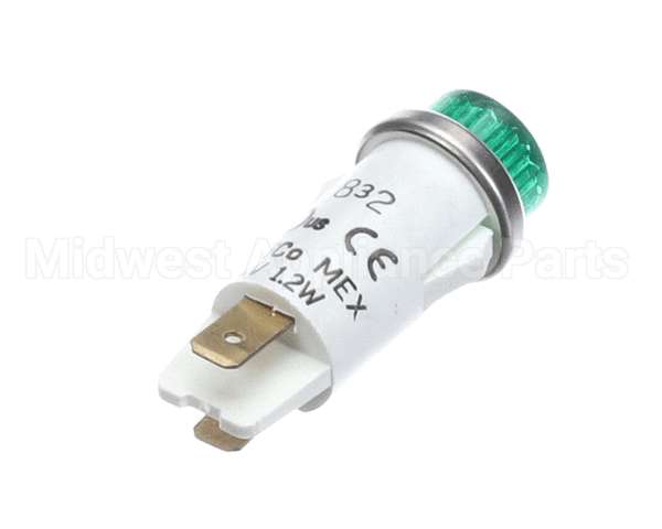 4753-8 Crown Steam Pilot Light Green 24V