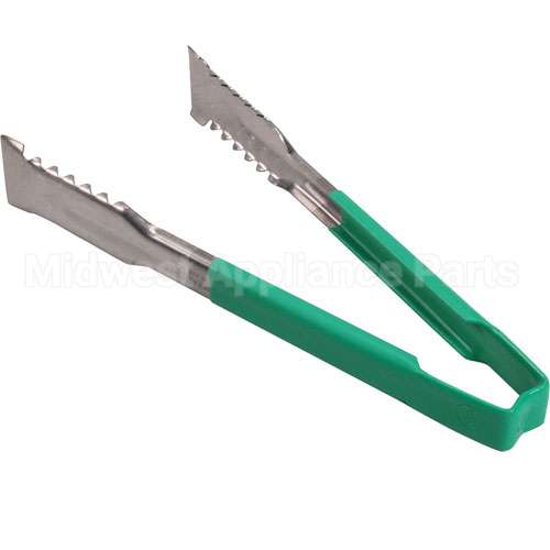 4790970 Compatible Vollrath Tongs, Versagrip, 9.5", Grnhdl