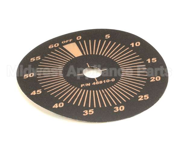 48810-0 Montague Overlay, 60Hz Timer