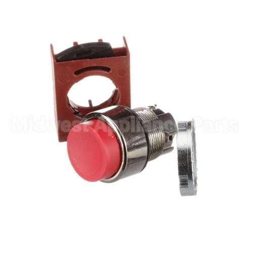 490159 Ultrasource Push Button, Red