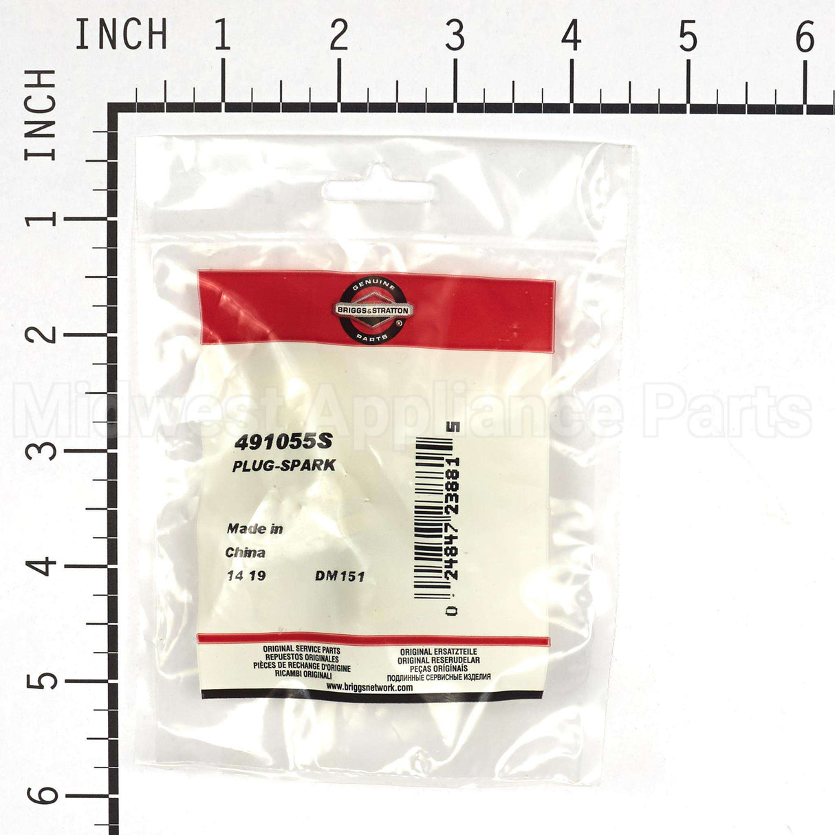 491055S Briggs & Stratton Plug-Spark