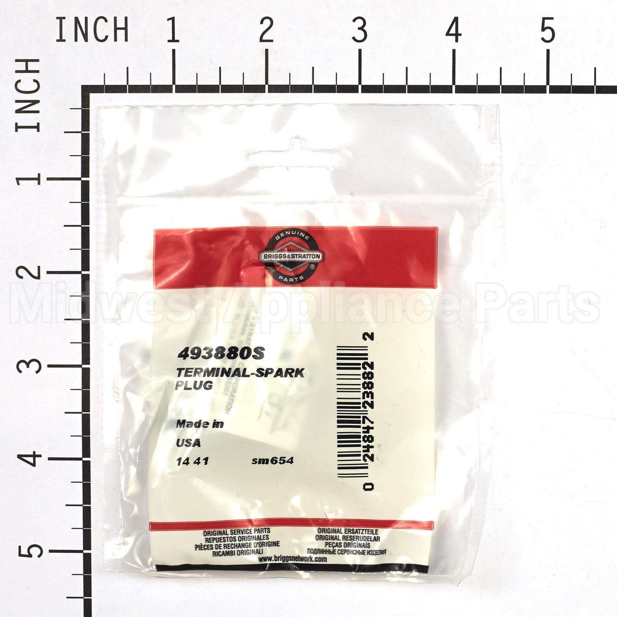 493880S Briggs & Stratton Terminal-Spark Plug