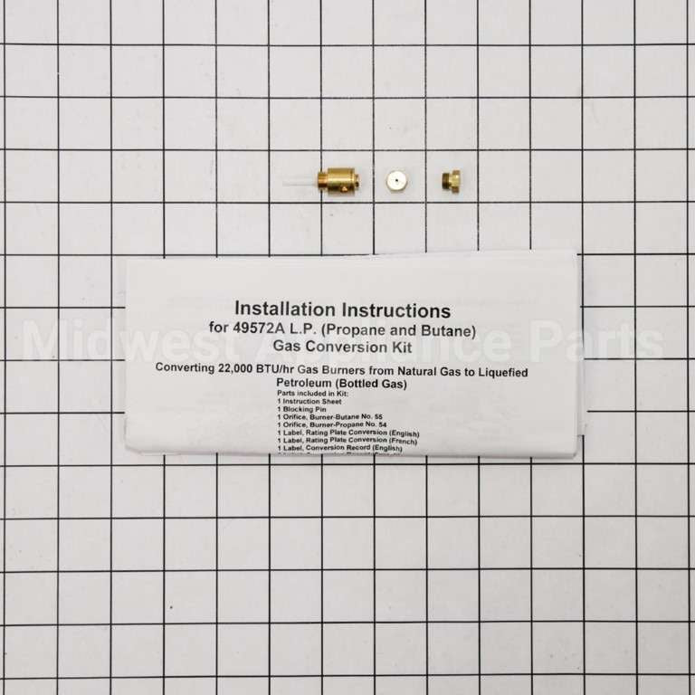 49572A Whirlpool Lp Conv Kit (Top Lint Sc