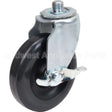 497002-2 Compatible Hobart Caster, Stem, W/Brk, 5", 3/4"