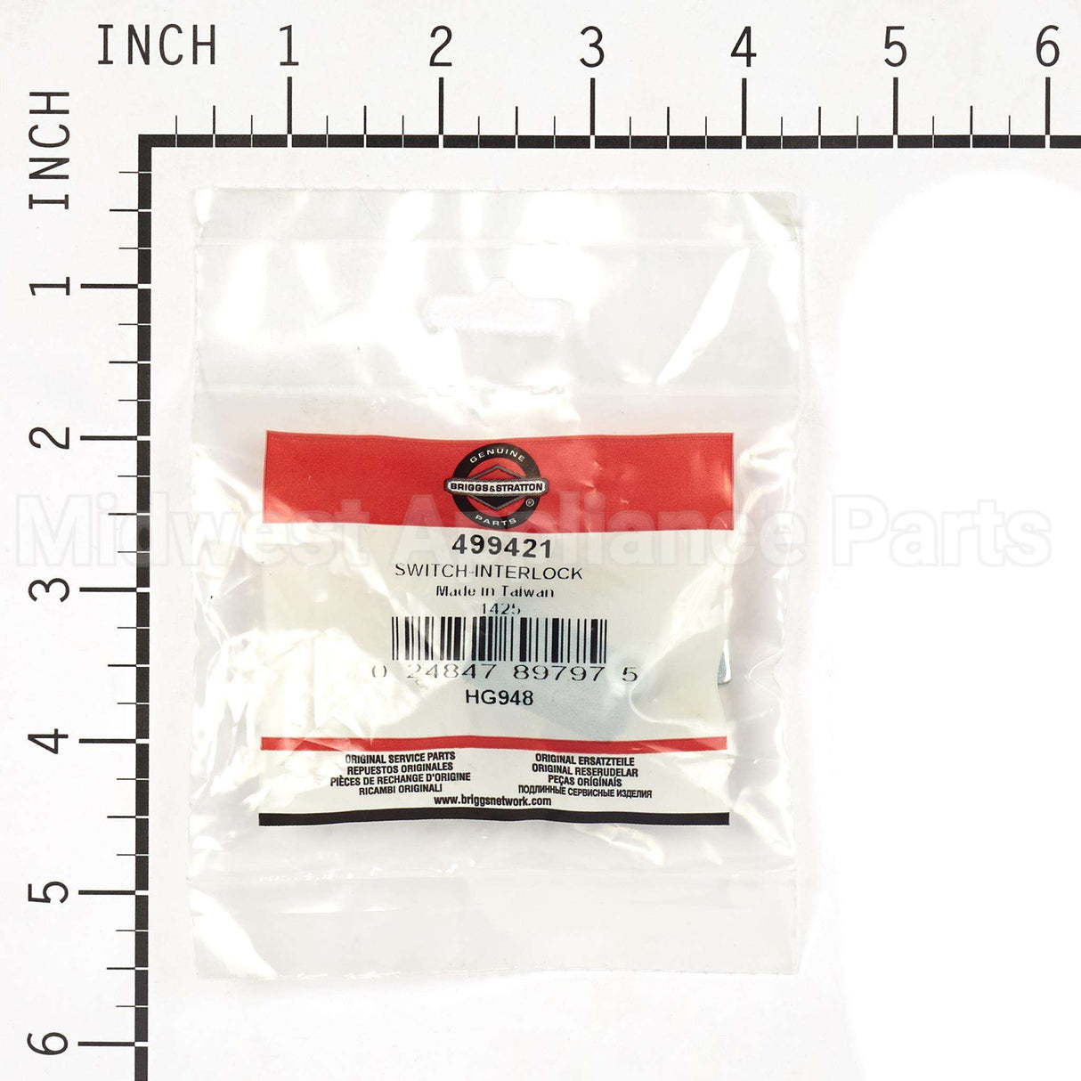 499421 Briggs & Stratton Switch-Interlock