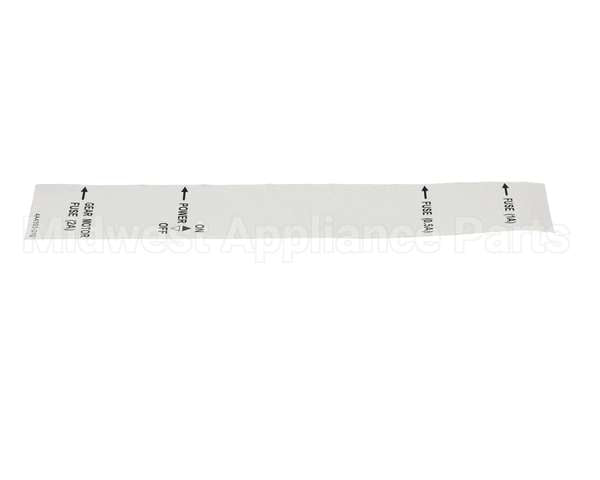 4A4393-01 Hoshizaki Label -Switch Fuse