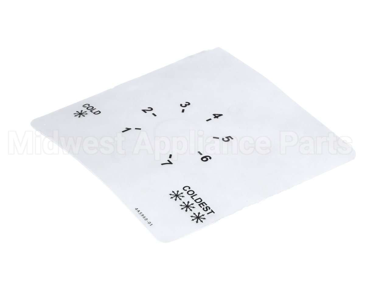 4A5960-01 Hoshizaki Label -Dial