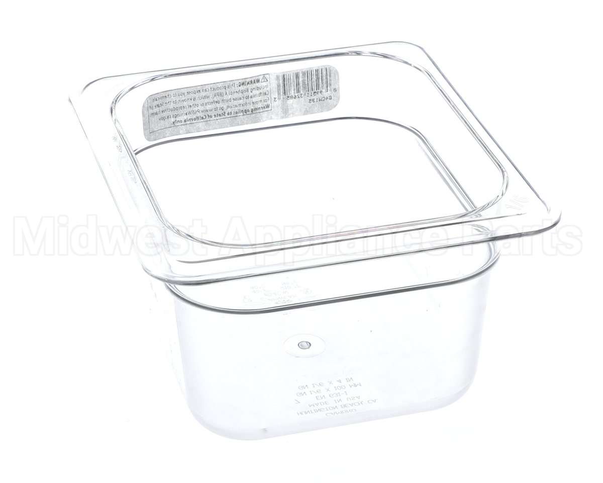 5-277 Continental Refrigeration Pans, Plastic 4" #6