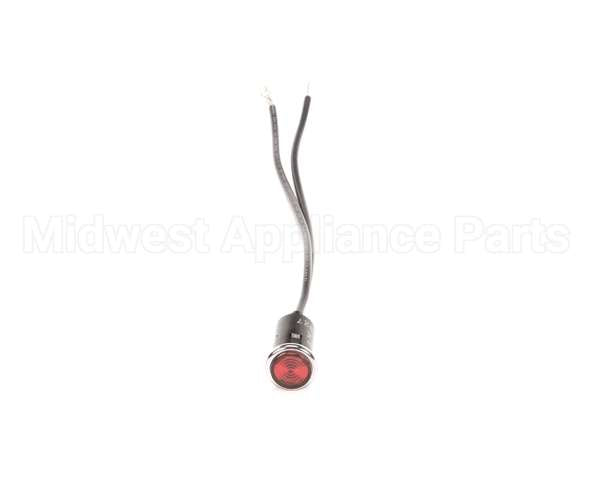 50-0030 Nu-Vu Light,Pilot,250V,Red Lexan