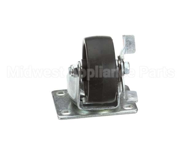 50-0058 Nu-Vu Caster,Locking,3"X1-1/4