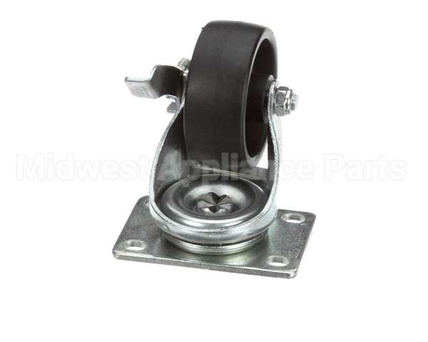 50-0058 Nu-Vu Caster,Locking,3"X1-1/4