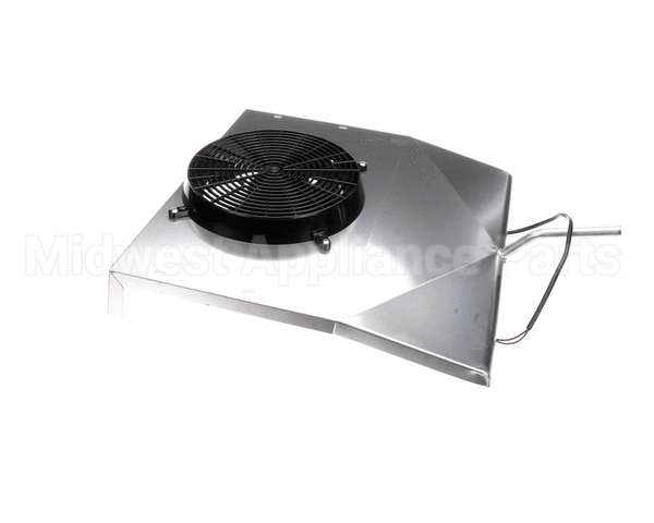 50-040-1RF Continental Refrigeration Fan Panel Assy Black Fan Guard With 4-14
