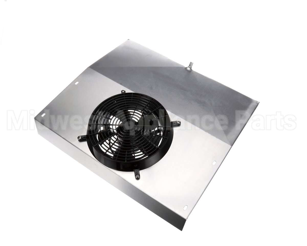 50-040-LT Continental Refrigeration Fan Panel Assy Black Fan Guard With 4-14