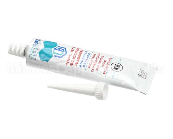 50-0442 Nu-Vu Silicone, High Temp, Rtv, 3 Oz