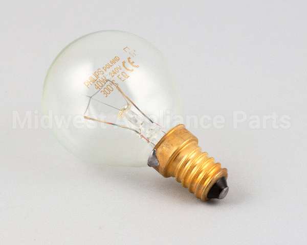 50-1025 Nu-Vu Bulb,40W,240V,E14 Base,Smaller