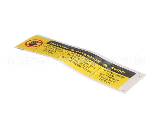 5000-313 Somerset Industries Label Keep Fingers