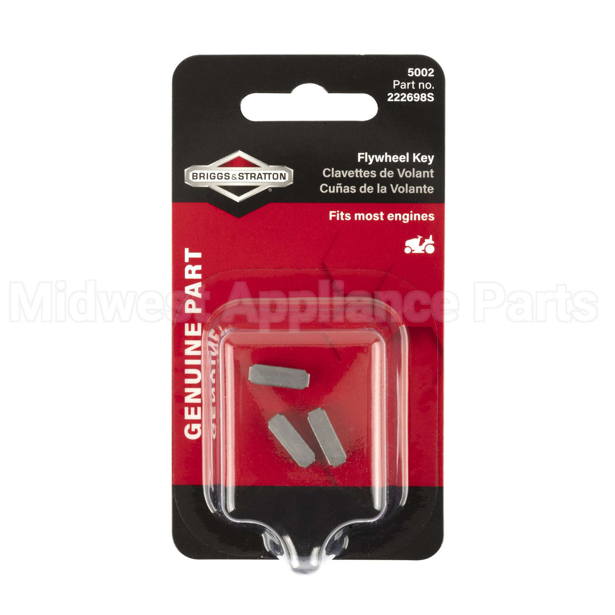 5002K Briggs & Stratton Key-Flywheel
