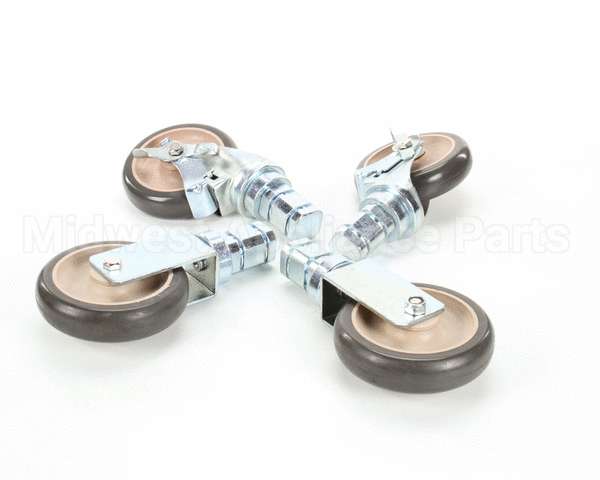 5004862 Alto Shaam Casters,Stem, 5 In,Unibody