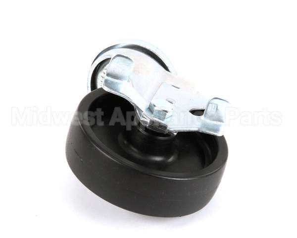 50205 Continental Refrigeration Caster, Stem (4 W/ Brake) (5Total Hgt)