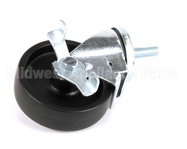 50205 Continental Refrigeration Caster, Stem (4 W/ Brake) (5Total Hgt)