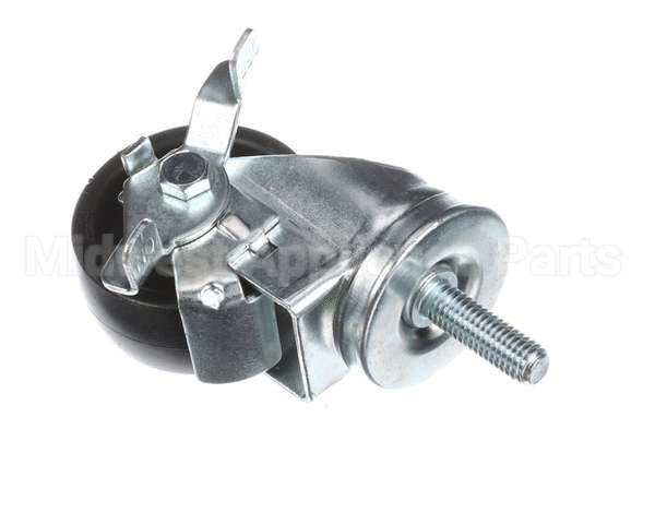 50209 Continental Refrigeration Caster, Stem (3 W/ Brake) (4-1/8Total Hg