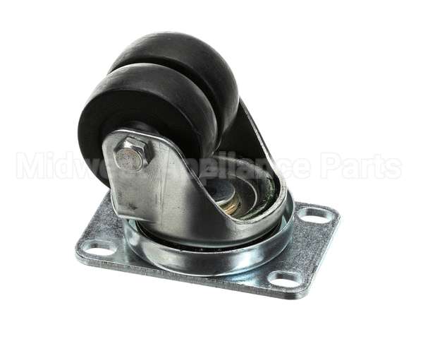50241 Continental Refrigeration Caster, Flat Plate Dual Wheel (2 No Brak