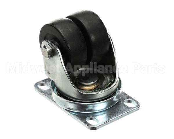 50241 Continental Refrigeration Caster, Flat Plate Dual Wheel (2 No Brak