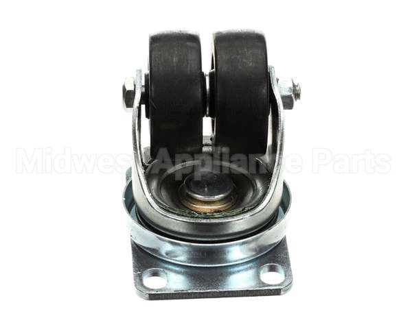 50241 Continental Refrigeration Caster, Flat Plate Dual Wheel (2 No Brak