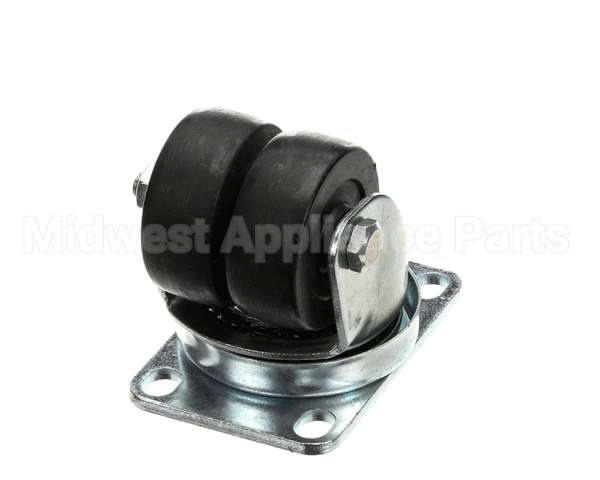 50241 Continental Refrigeration Caster, Flat Plate Dual Wheel (2 No Brak
