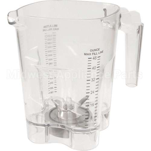 503348 Compatible Waring - Qualheim Jar, W/Blndg Asy, Mx1000, 1100Xt